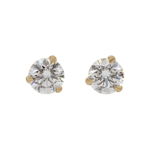 1.0ctw Lab Grown Diamond Martini Studs