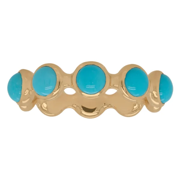 Turquoise Bubble Ring